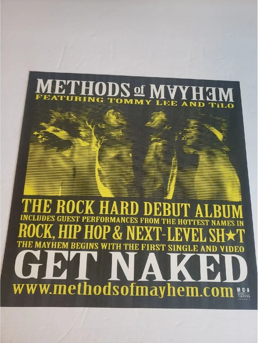 Methods of Mayhem Tommy Lee Poster Nu Metal
